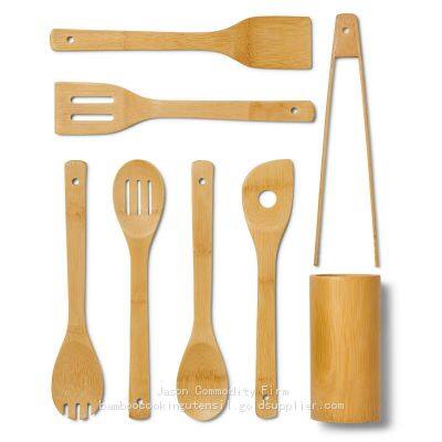 6pcs Bamboo Utensil Set,bamboo Kitchen Tools on Sale,kitchenware photo-5
