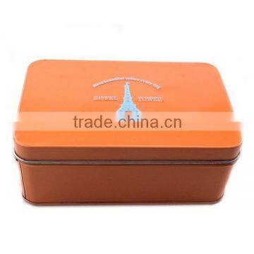 rectangular cosmetics tin box,blank tin box,tin watch box