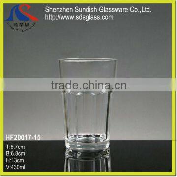 2014 low price glass cup HF20017-15