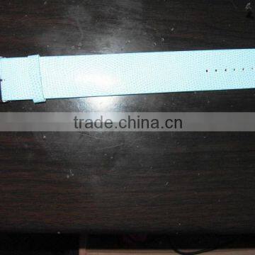 Wholesale 3cm Width White PU Leather Wristbands