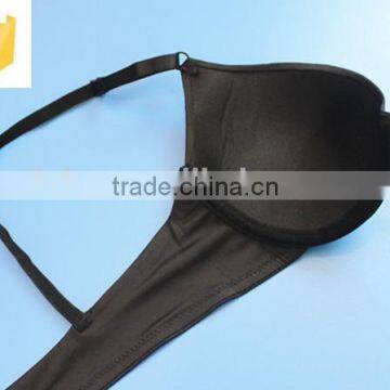 2016 The Classical Simple Black Style Front Closure Bra photo-6