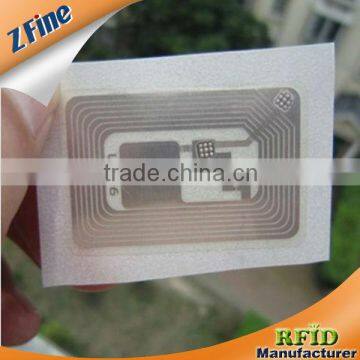 NFC Sticker 38x26mm Rectangle 13.56MHz RFID Label 1k S50 Access Control