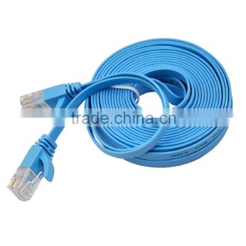 Flat RJ45 UTP Cat7 Multi Core Network Cable with High Quality