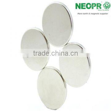 Circular Shape Sintered NdFeB Strong Permanent Magnets photo-5