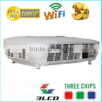 China manufacturer digital 3LCD 3D 1080p led projector for iPhone/mobile phone projector