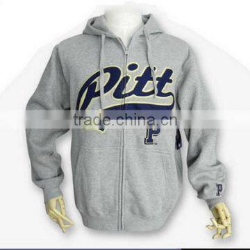 custom high quality plain printed chest pocket mens sweatshirt wholesale