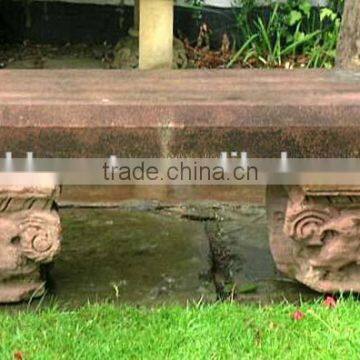 Ornate Stone English Garden Bench Antiques Patio Furniture