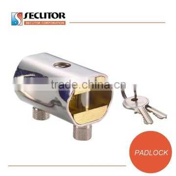 Cylinder Protected Steel Shell Armoured Chain Lock