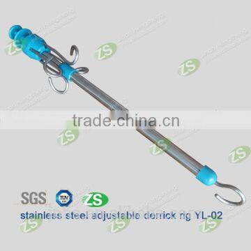 Stainless Steel Hospital Infusion Bottle Hanger Rod