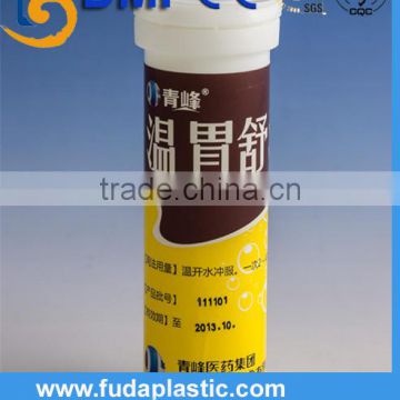 medical plastic desiccant caps containers effervescent tablet tubes