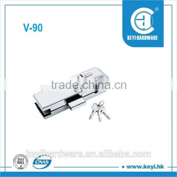 V-90 glass door clamp /patch fitting/glass door lock/door clamp lock