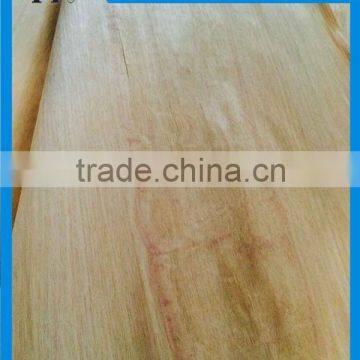 Pencil cedar wood face veneer rotary cut for plywood or furniture 0.3mm AB grade