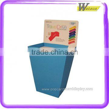 promotion dump bin, cardboard dump bin, corrugated dump bin, supermarket dump bin