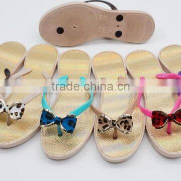 2016 New Sample Latest Fashion Lady Flip Flops PCU Slipper photo-2