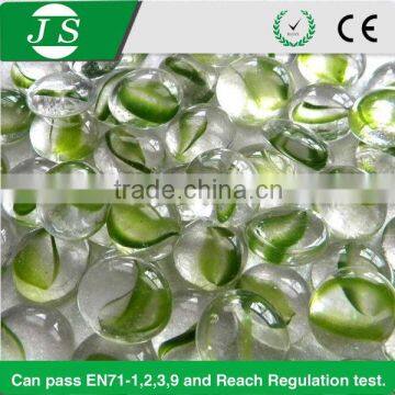 Attractive newest flat glass beads