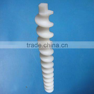 High Performance Engineering Plastic CNC Machining Hdpe Pe100 Conveyer Screw Rod for Food Industry photo-2