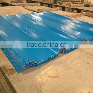CORRUGATED steel sheet roofing