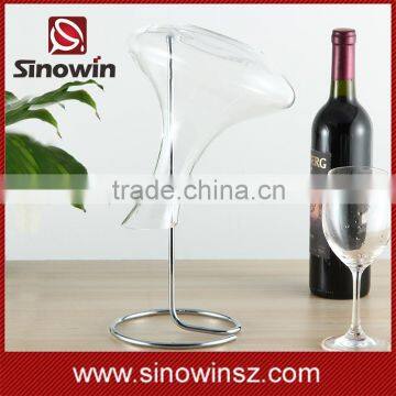 Hot Sales Traditional Wine Decanter Metal Rack For Wine Lovers
