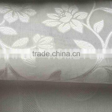 floral sheer curtain