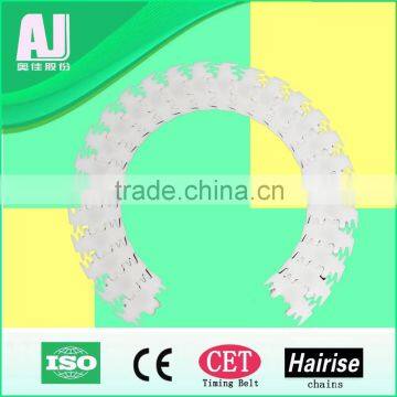 Fashion design flexible top plate chain