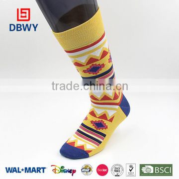 Good new design socks sweat-absorbent fancy men socks