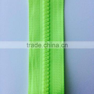 Neon Yellow Safety Wear Highlighting Fluorescent Zipper photo-3