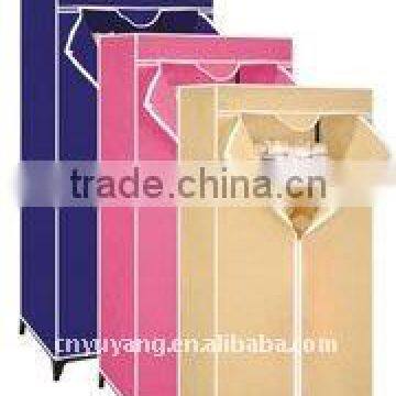 Rolling Canvas Storage Wardrobe