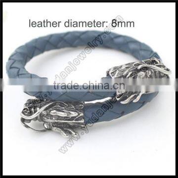 Leather jewelry dragon leather bracelet for men