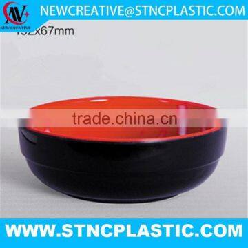 Double Color 100% Melamine bowl