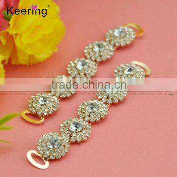 8.5cm Long High-end Market Rhinestone Bikini Connetors WCK-1340 photo-2