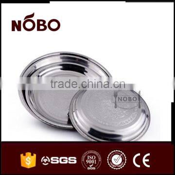 Wholesale Delicacy Stainless Steel With Decorative Design Plate photo-5