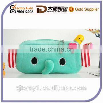 Kawaii Animal Soft Plush Pencil Case Korean Cute Stationery Bag