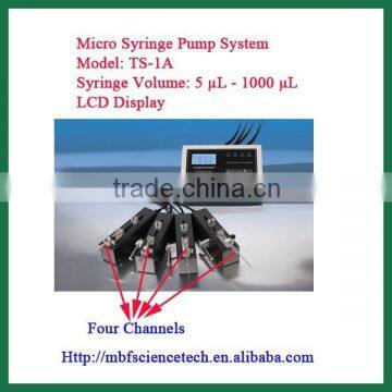 Micro Syringe Pump System, Model: TS-1A, Independent Drive Unit, used in micromanipulator, stereotaxic instrument