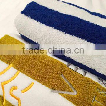 Luxury Colorful High Quality Stipe Embroidery Towel YKY410 Quality Choice photo-2