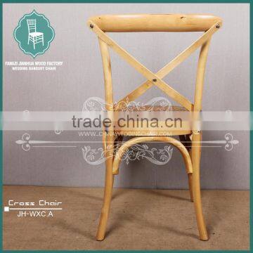 Cross x Back Dining Chair Used in Wedding Party photo-4