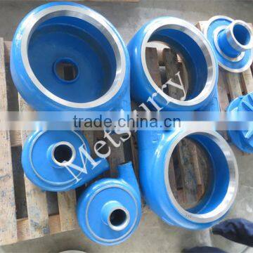 Centrifugal slurry pump metal liner volute liner