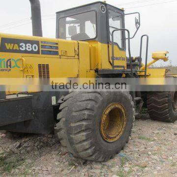 WA380-3-1-5 WA350-3-1 WA320-5 WA470-3-5 WA450 WA100 WA180 Used Komatsu Japanese Wheel Loaders on sale