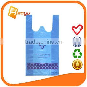 Cheap hdpe and ldpe plastic bag for vest bag wholesale