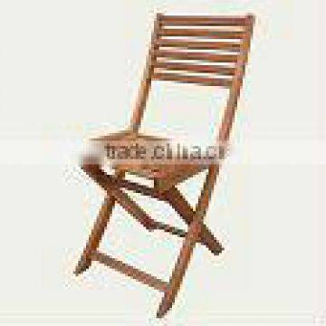 WOOD FOLDING CHAIR