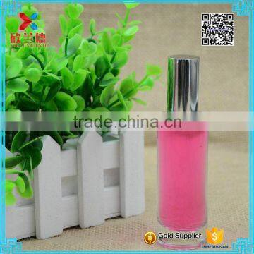 35ml 55 m Straigfht Cylinder Shape Glass Perfume Twist off Bottle With Aluminum Cap