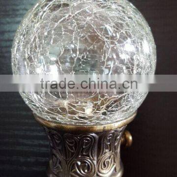 fractured glass finial flexible metal curtain rod curtain tracks ROD DIAMETER 1" 5-8" 6-8" 1-2" 1-1/2"