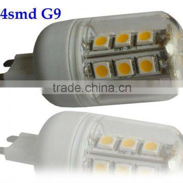 High brightness 24SMD5050 G9 car lights, car lamp