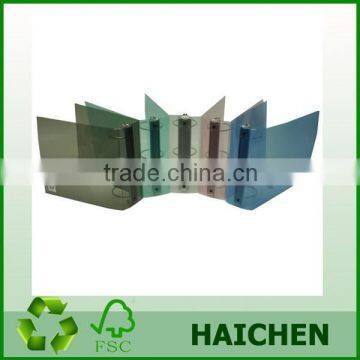 Europe Standard 0.5 Inch Spine A4 Size White Pvc Ring Binder With Metal Clip photo-5