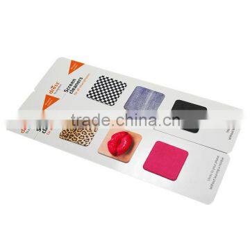 wholesale 3d mobile phone digital printing sticky screen cleaner