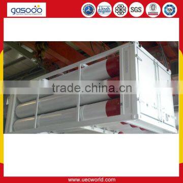 40ft 8tubes High Quality Hydrogen Tube Trailer with ISO11120 STD