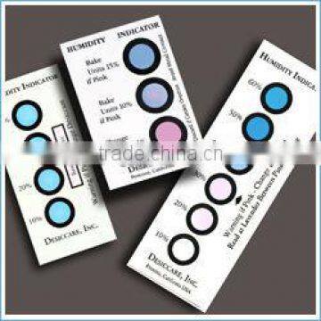 eco-friendly hygrometer humidity indicator card humidity indicator sheet