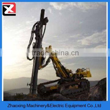 China mining borehole DTH portable mobile hydraulic drilling rig