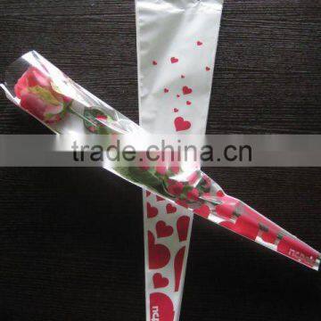 Flower sleeve for single rose