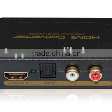 High Quality HDMI and Optical SPDIF+RCA L/R Audio Extractor HDMI Audio Splitter Adapter photo-2