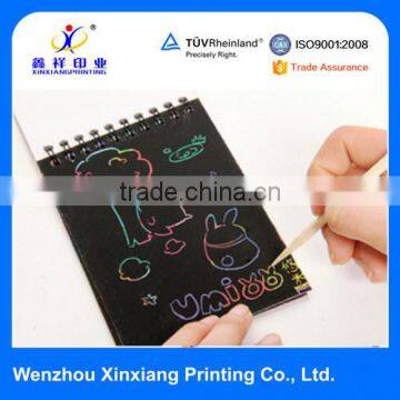 Various Kinds of Latest Design High Quality Scratch Book With a Wood Pen photo-4